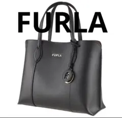 FURLA フルラ トートバッグ ヴィットリア ブラック　ハンドバッグ