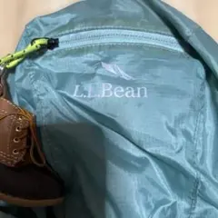 L.L.Bean 軽量ボディバッグ 青ビンテージ９０年代
