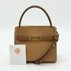 【未使用級】トリーバーチ リーラジウィル アコーディオン 2way レザー 未使用級】トリーバーチ リーラジウィル アコーディオン 2way