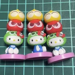 2581 ハローキティ チョコエッグ ぷよぷよ ３個セット