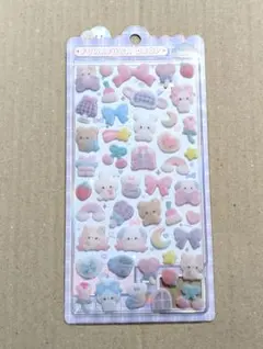 【正規品】ふわふわドロップシール　ぬいぬいふわふわ　ボンドロ　ボンボンドロップ