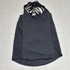 Lululemon ダークグレー タンクトップ