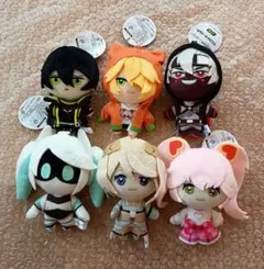 ラウンドワン限定　コンパス2.0　マスコットキーホルダー全6種セット売り　新品