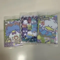 サンリオ はぴだんぶい ホログラムカード 3枚セットのサムネイル