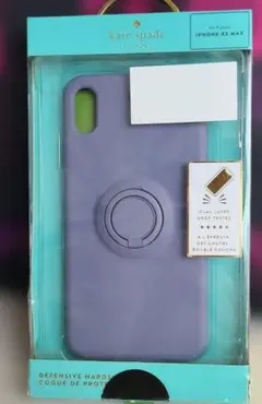 未使用　Kate Spade iPhone XS Max ケース ラベンダー