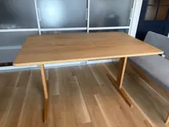 【ポポ様専用】モモナチュラル　オーク材ダイニングテーブルmomonaturalのサムネイル