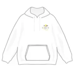 Rin音　swipe sheep フーディー パーカー　WHITE M