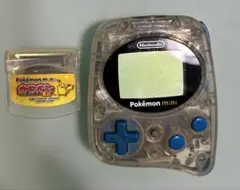 確認済 ポケモンミニ ポケットモンスター 本体 pokemon miniとソフト