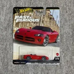2003 Dodge Viper SRT 10 ホットウィールプレミアム