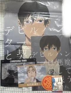 チェンソーマン　池袋ポップアップ　布ポスター　クリアファイル　早川アキ