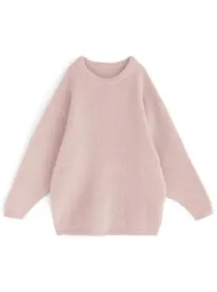 モヘヤタッチオーバーニットトップス[an1238]