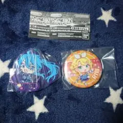 初音ミク あそーと マジミラ ラバーマスコット バッジ セット
