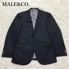 MALE&Co. タカキュー　ビジネススーツ　ストライプ　ジャケット　フォーマル