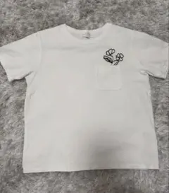 （美品）ジルスチュアート♡花刺繍ポケットTシャツのサムネイル