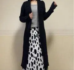 【新品タグ付】SPIGA♡コーディアン♡ロングニットガウン♡ロングニットコート