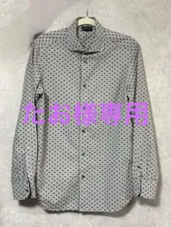 EMPORIO ARMANI パターン付き長袖シャツ