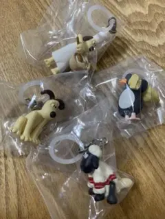 ウォレス&グルミット　ひつじのショーン　めじるしアクセサリー