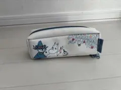ムーミン 筆箱 仕切り付き ホワイト