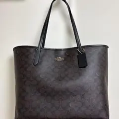 新品】COACH ジップ トップ トートバッグ シグネチャー A4 4455 - メルカリ