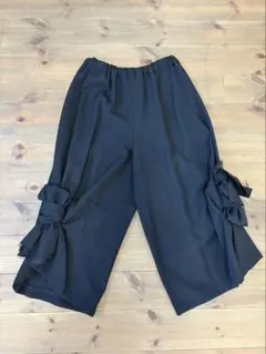 2021awコムデギャルソンリボン付パンツ