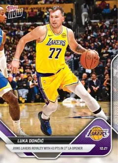 【1243】Lakers Luka Dončić ルカ・ドンチッチTopps