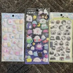 正規品　シール　まとめ売り　すみっコぐらし　おばけ　なんでもいきもの