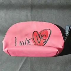 【貴重】Victoria's Secret ピンクポーチ14×17×6