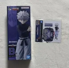 一番くじハンターハンターキメラアントB賞キルアI賞ステッカー