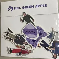Mrs. GREEN APPLE ステッカーセット ライラック - メルカリ