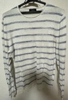 ZARA MAN ザラ　ロングスリーブ　薄手　ニット　M