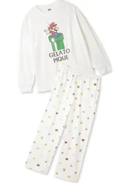 スーパーマリオ GELATO PIQUE ルームウェア