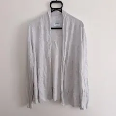 【OLD NAVY 】カーディガン Lサイズ ライトグレー　海外古着　カジュアル