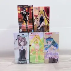 【まとめ売り】美少女系 プライズフィギュア バニー 金色の闇 ラムのサムネイル
