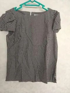 ALPHA CUBIC 半袖チェック柄シャツ 9Rのサムネイル