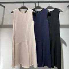 Theory Classic Crepe Asym Drape ワンピース