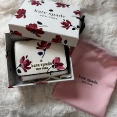 じゅん様用 kate spade NEW YORK 二つ折り財布 ピンクマルチ - メルカリ