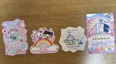 たまごっち　ダイカットステッカーセット3 シール 4枚セット