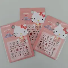 ハローキティ ネイルシール 3枚セット　新品未開封　キティ　HELLOKITTY