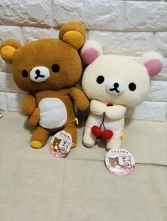やわらかぬいぐるみ　BIG ぬいぐるみ　リラックマ コリラックマ　セット全2種