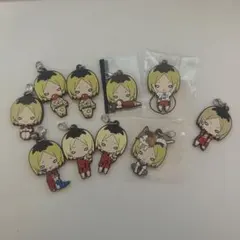 ハイキュー!! 孤爪研磨 ラバーストラップ 10個セット