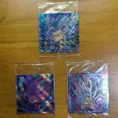 ドラゴンボール 超戦士シールウエハース 3枚セット 未開封のサムネイル