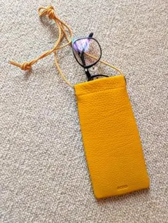 スマホショルダー 本革