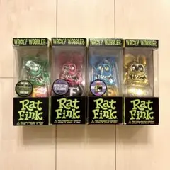 ★RAT FINK★ガレージ フィギュア 【4体セット】 ラットフィンク ☆RAT FINK☆ガレージ フィギュア 【4体セット】 ラットフィンク