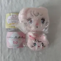 mikko ぬいぐるみまえがみクリップ 　フェイスマスコット　♡Cammy