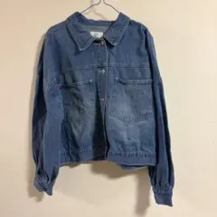 清*な様 3/4まで　オリーブ・デ・オリーブ デニムジャケット 背中ギャザー 袖