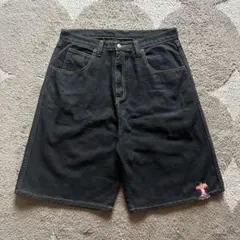 90s バギー ハーフパンツ b系 archive b系 vintage y2k