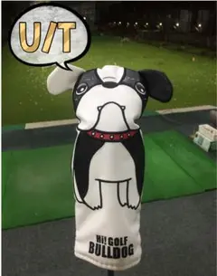 ［おまけ付き］ユーティリティ ヘッドカバー ★ブルドック ゴルフヘッドカバー