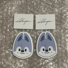 StrayKids ペンミ 落下物 ウルフチャン バンチャン SKZOO サイン