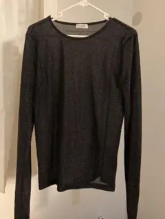 LOWRYSFARM ラメシアートップス ブラック