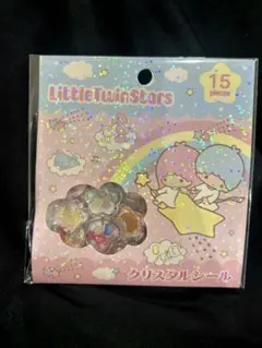 キキララクリスタルシール おはじきシール リトルツインスターズ 正規品 平成女児